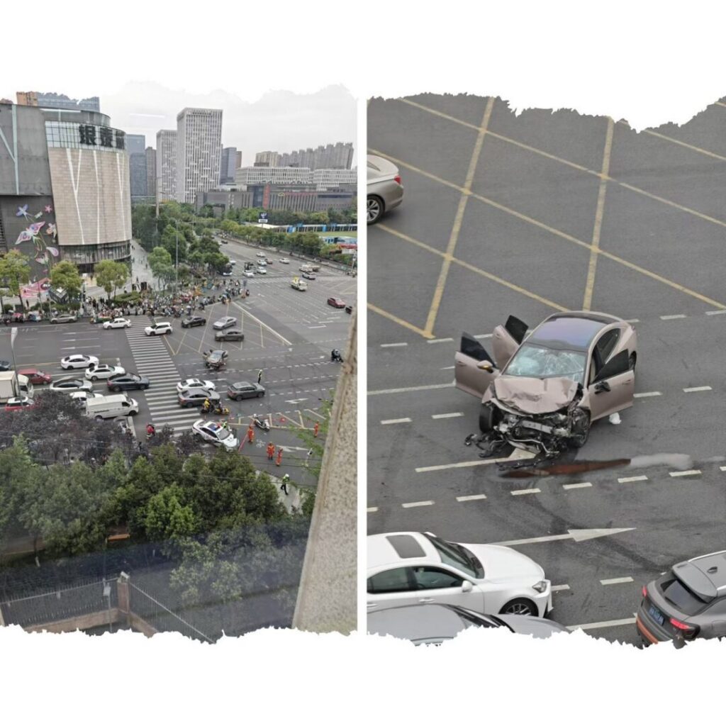 CHENGDU RAMPAGE CAR RUSH TO PEOPLE ON MAY 2026